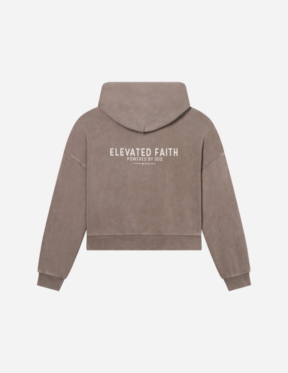 Kingdom Club Brown Full - Zip Hoodie - Trendy