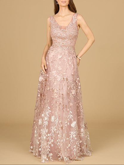 Ombre Lace Ballgown