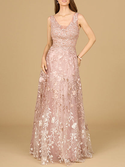 Ombre Lace Ballgown