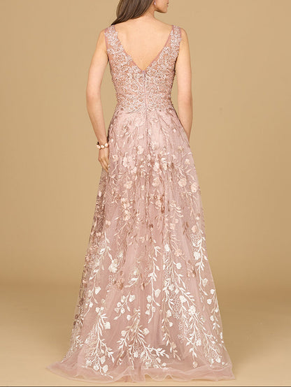 Ombre Lace Ballgown