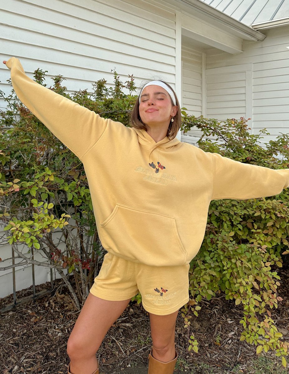 Better Days Butterfly Unisex Hoodie - Trendy