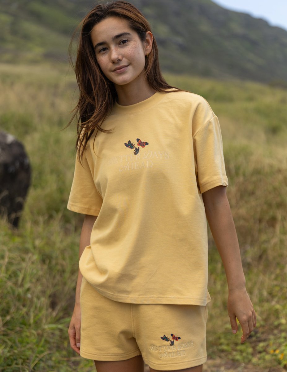 Better Days Butterfly Unisex Tee - Trendy