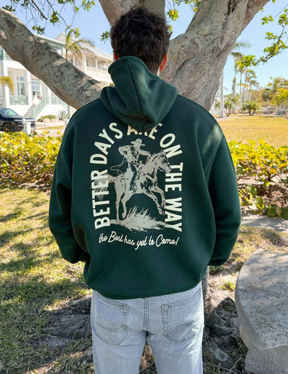 Better Days Unisex Hoodie - Trendy