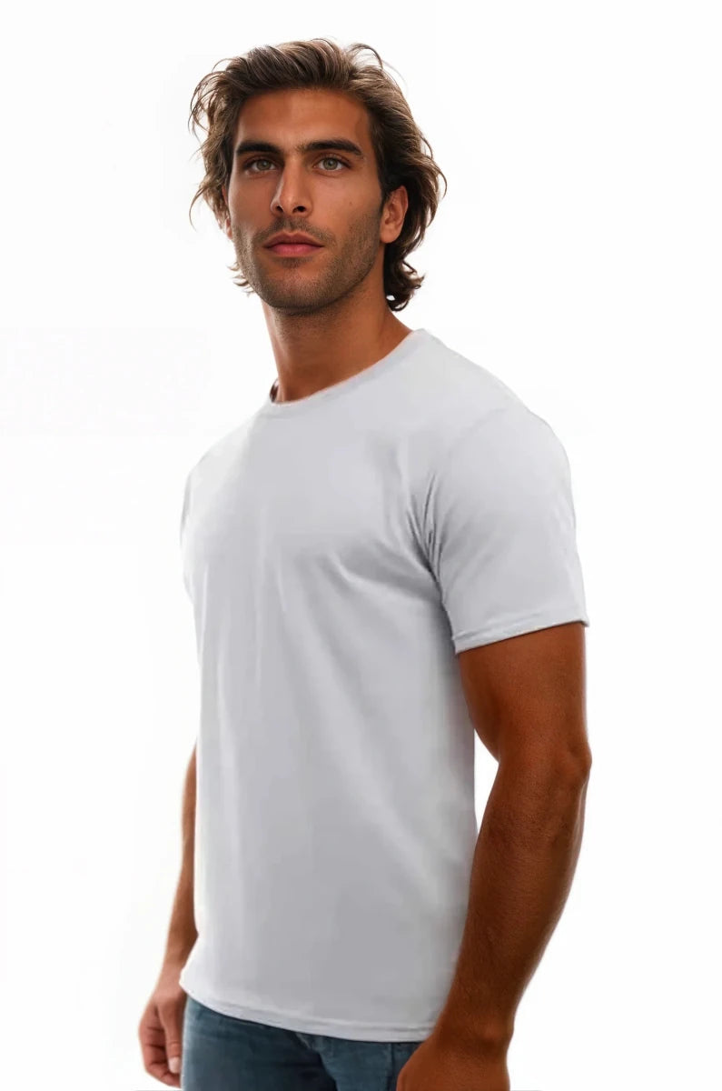 Cotton Perfection Crew 3100 - dark Colors - Trendy