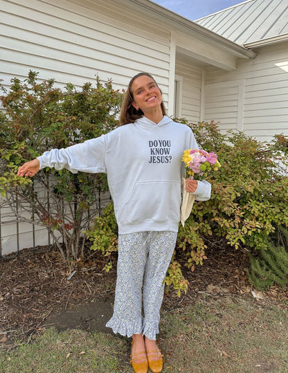 Do You Know Jesus Unisex Hoodie - Trendy