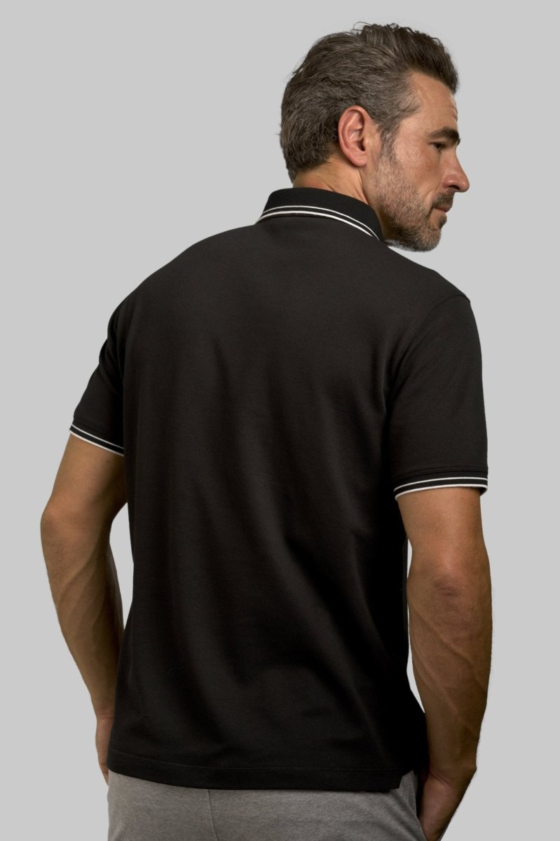 Happy Polo Shirt - Black - Trendy