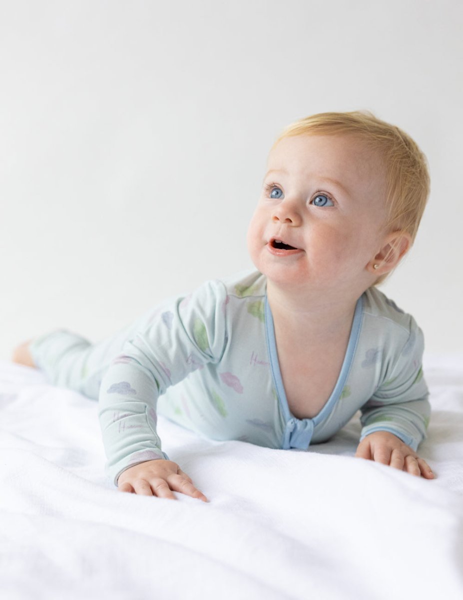 Heaven Bamboo Convertible Footed Onesie - Trendy