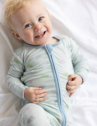 Heaven Bamboo Convertible Footed Onesie - Trendy