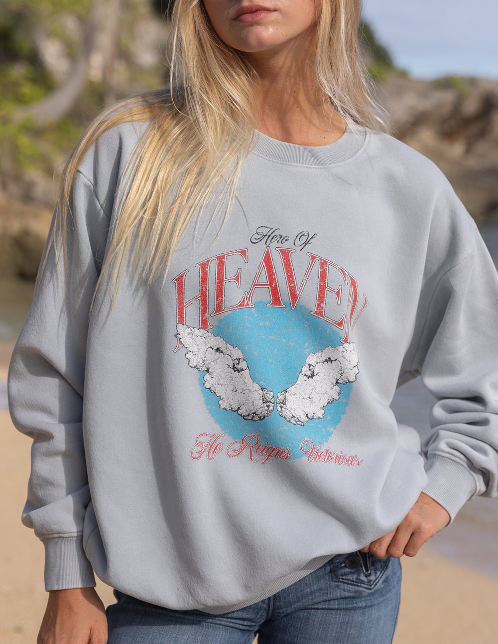 Hero of Heaven Unisex Crewneck - Trendy