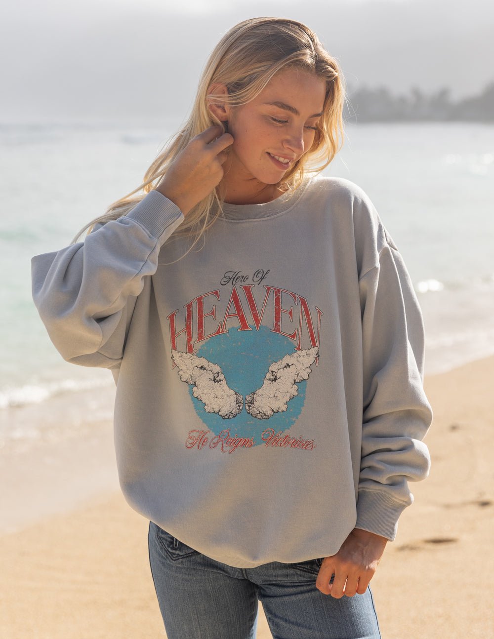 Hero of Heaven Unisex Crewneck - Trendy