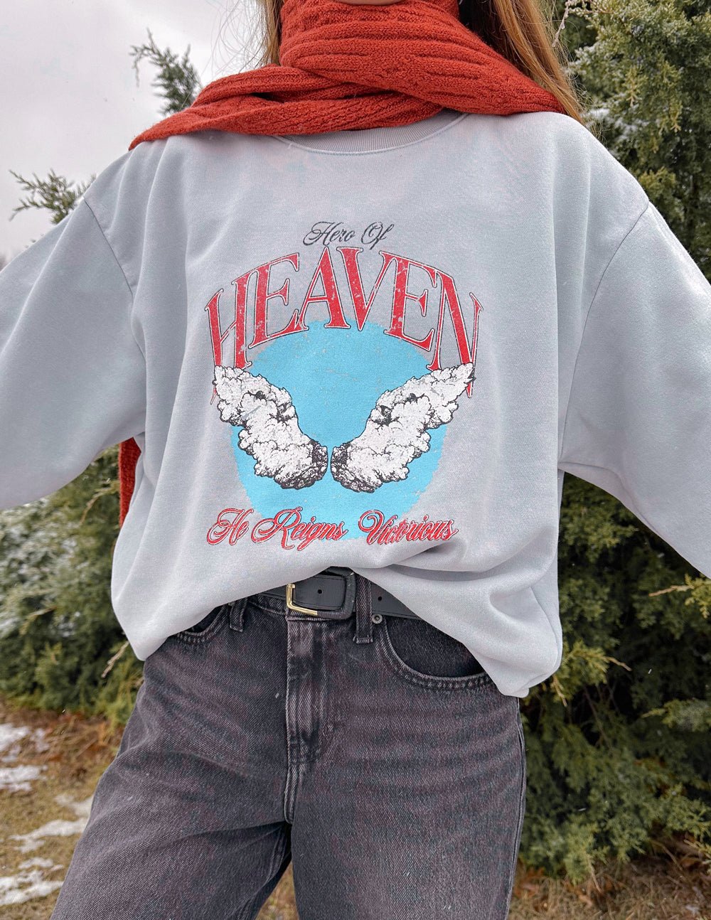 Hero of Heaven Unisex Crewneck - Trendy
