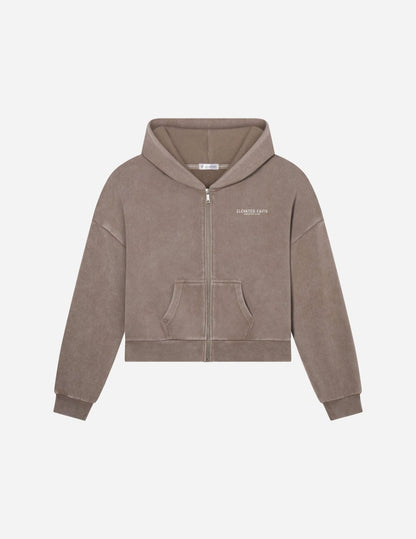 Kingdom Club Brown Full - Zip Hoodie - Trendy