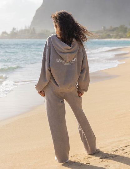 Kingdom Club Brown Full - Zip Hoodie - Trendy