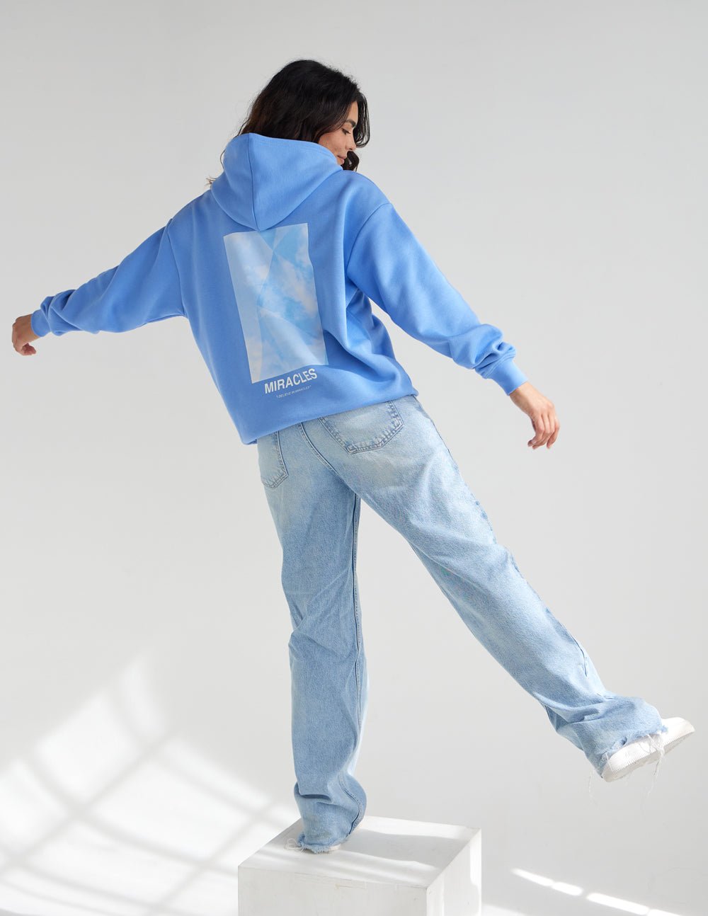 Miracles Blue Unisex Hoodie - Trendy