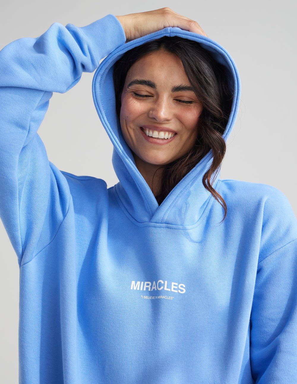 Miracles Blue Unisex Hoodie - Trendy