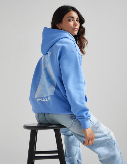 Miracles Blue Unisex Hoodie - Trendy