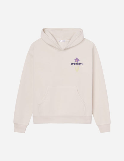 My Strength Floral Unisex Hoodie - Trendy