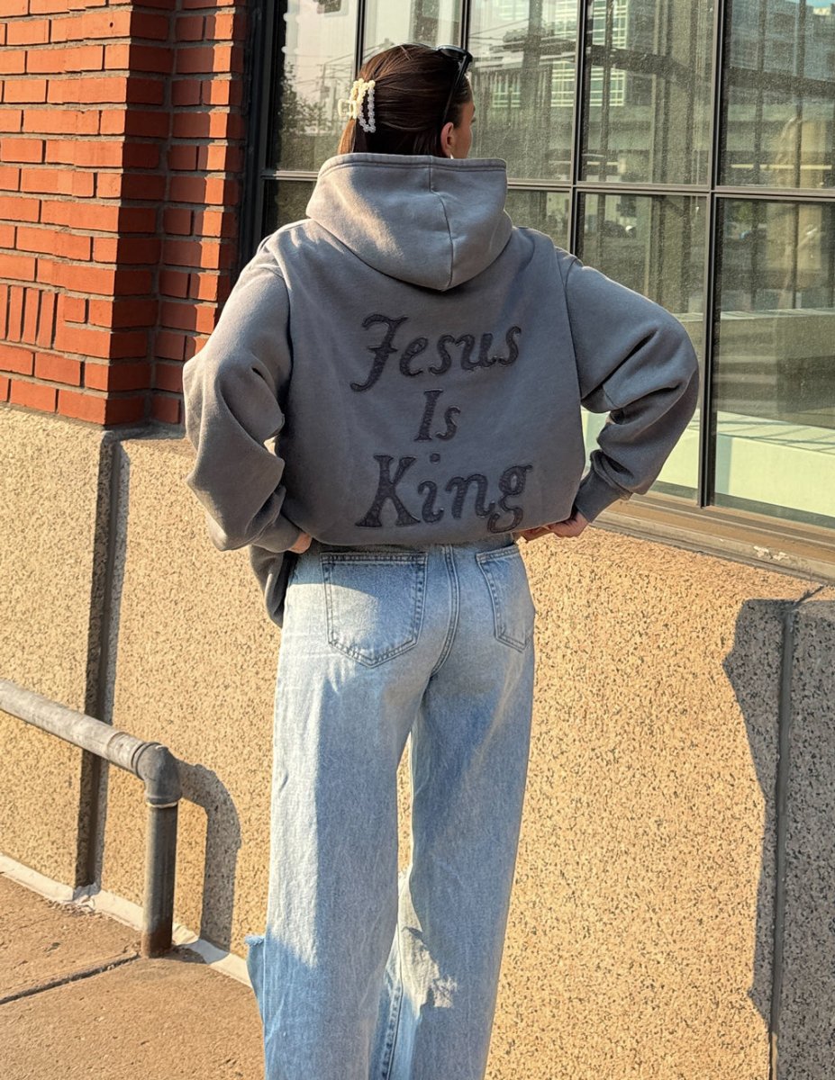 Not Sorry Jesus Is King Unisex Hoodie - Trendy