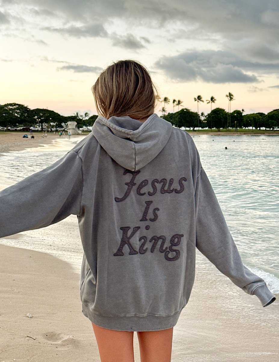 Not Sorry Jesus Is King Unisex Hoodie - Trendy