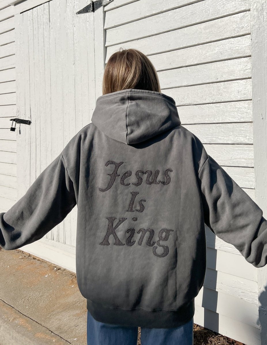Not Sorry Jesus Is King Unisex Hoodie - Trendy
