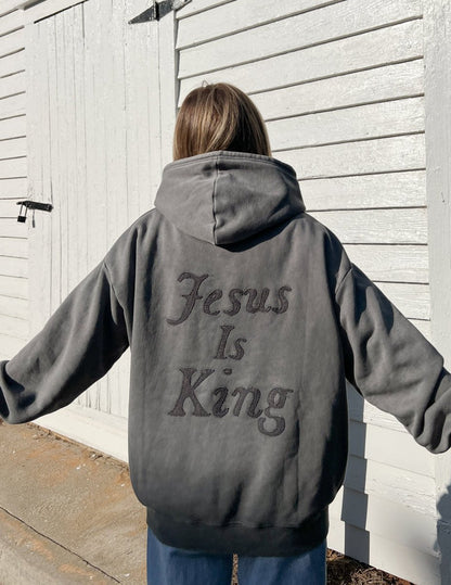 Not Sorry Jesus Is King Unisex Hoodie - Trendy
