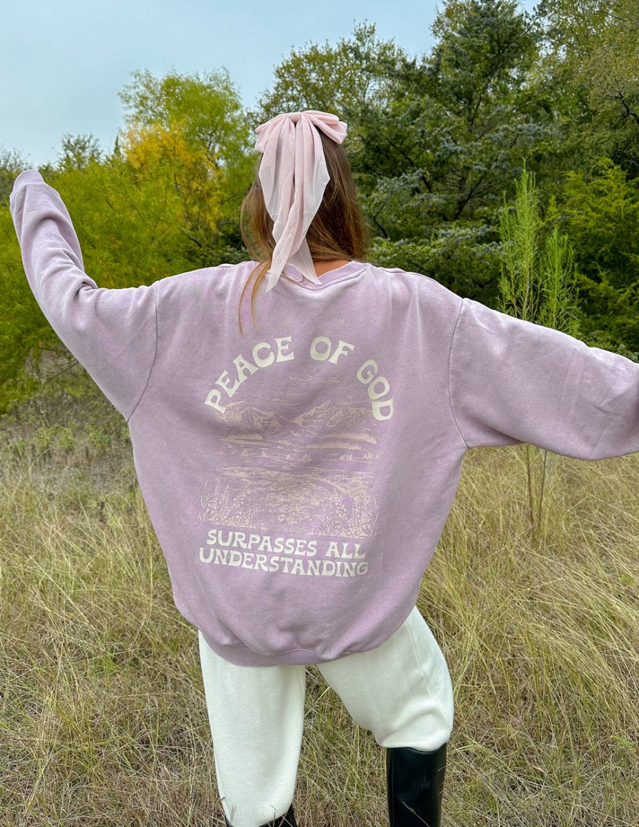 Peace of God Unisex Crewneck - Trendy