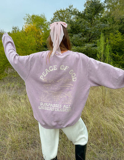 Peace of God Unisex Crewneck - Trendy