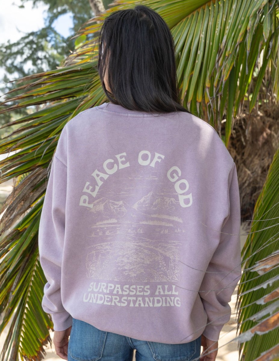 Peace of God Unisex Crewneck - Trendy