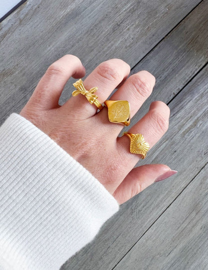 Radiant Heart Ring - Trendy