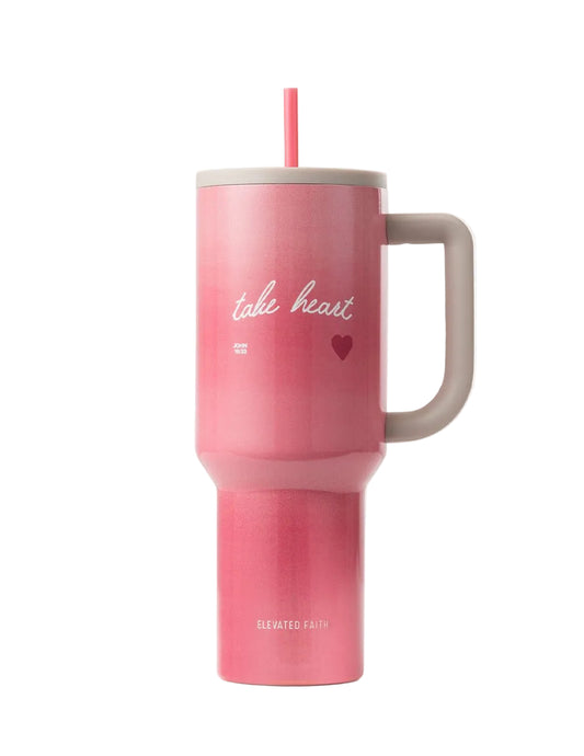 Take Heart 40 oz Ascend Tumbler - Trendy