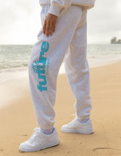 The Future Is Bright Retro Unisex Sweatpant - Trendy
