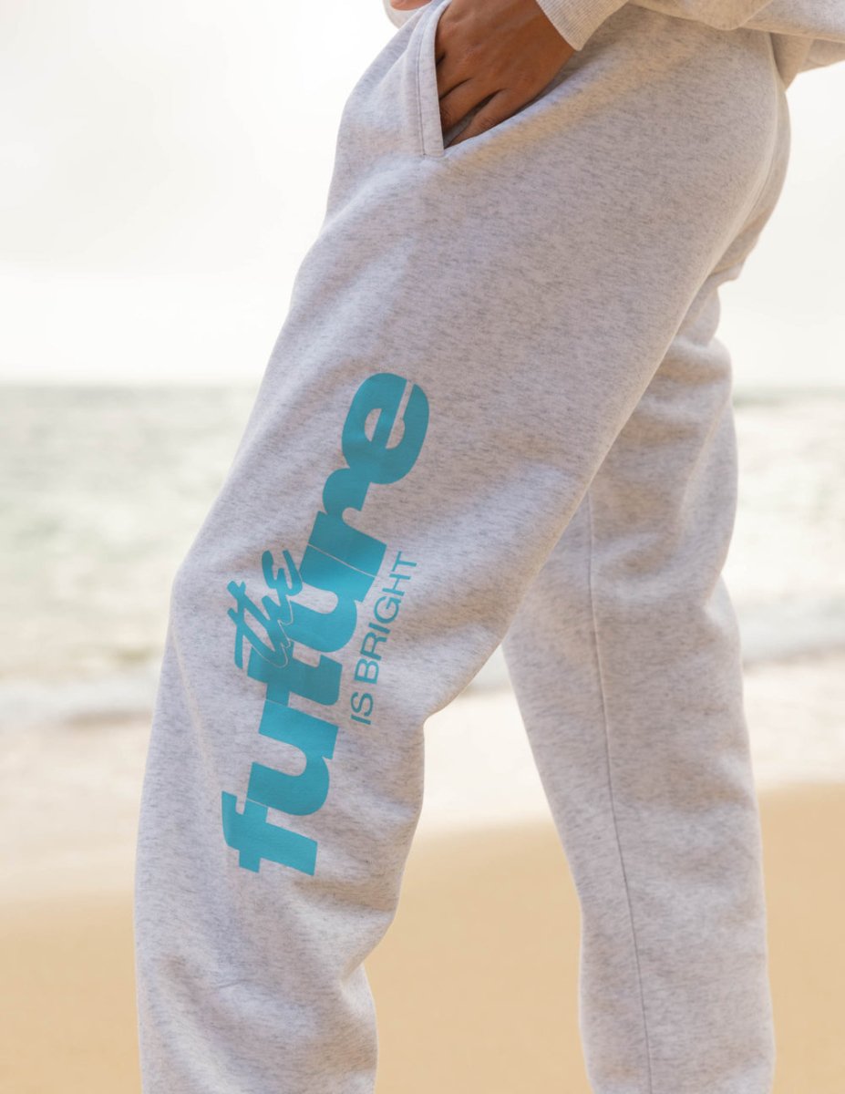 The Future Is Bright Retro Unisex Sweatpant - Trendy