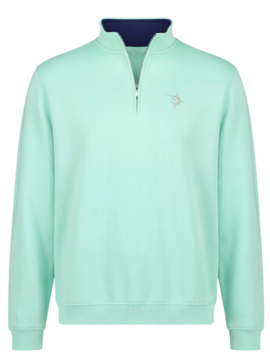 Turnberry Quarter Zip Smooth Knit - Trendy