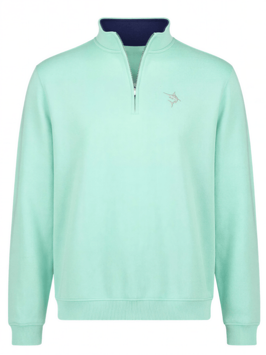 Turnberry Quarter Zip Smooth Knit - Trendy