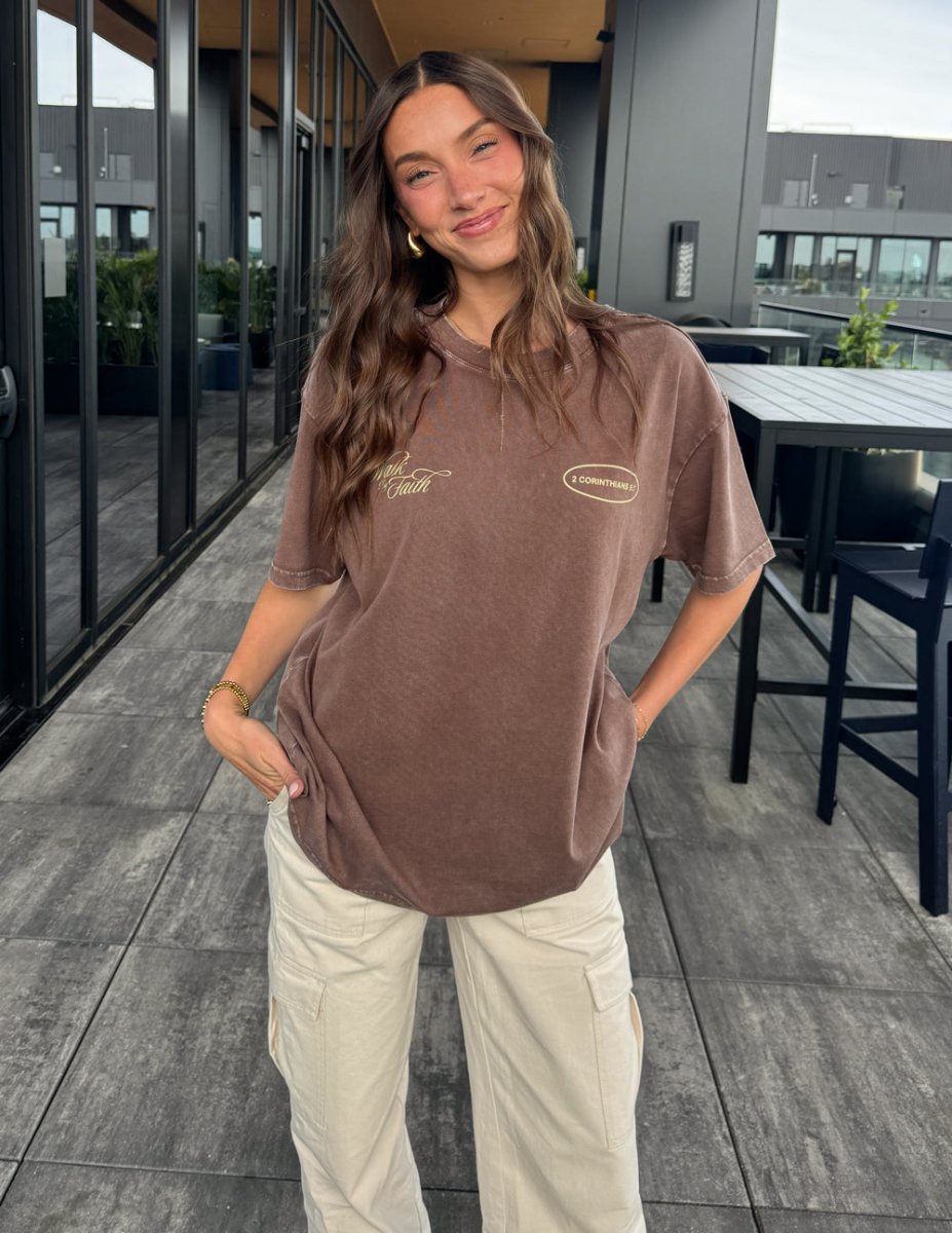 Walk by Faith Unisex Tee - Trendy