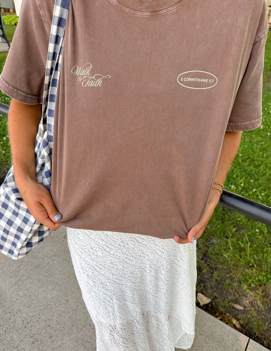 Walk by Faith Unisex Tee - Trendy