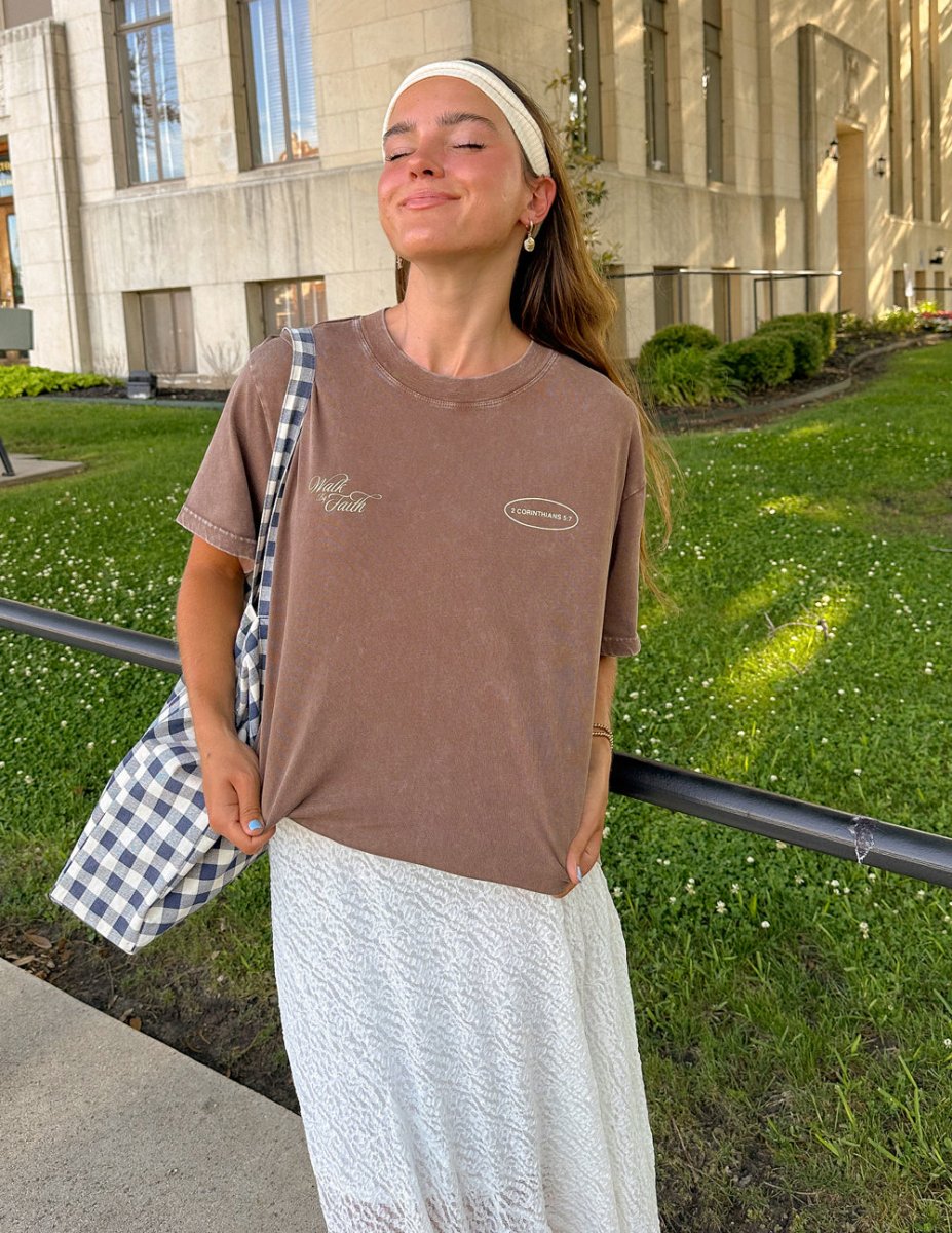 Walk by Faith Unisex Tee - Trendy