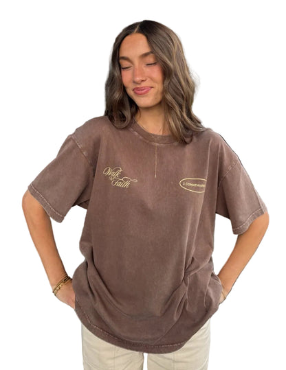Walk by Faith Unisex Tee - Trendy